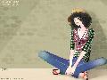 時尚少女 桌布
