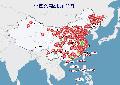 中國污染來源分佈